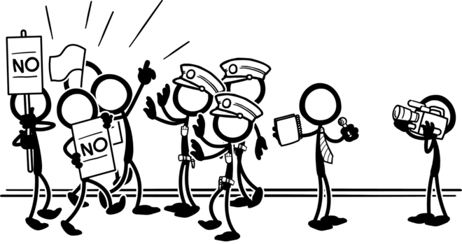 Posted media