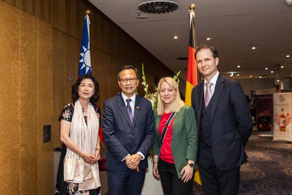 Foto vom Empfang anlässlich des 115. Nationalfeiertags der Republik China (Taiwan)